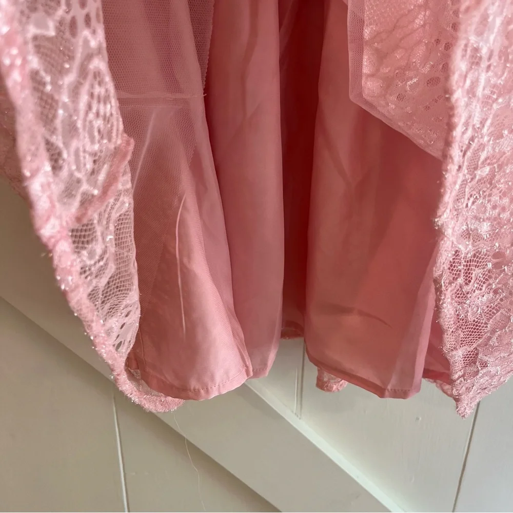 The Children's Place Girl’s Pink Scoop Neck Dress‎ Size 10 New with Tags